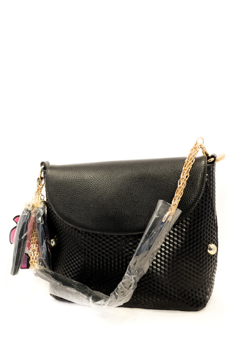 Сумка . Артикул: 2258-1 black цепь  