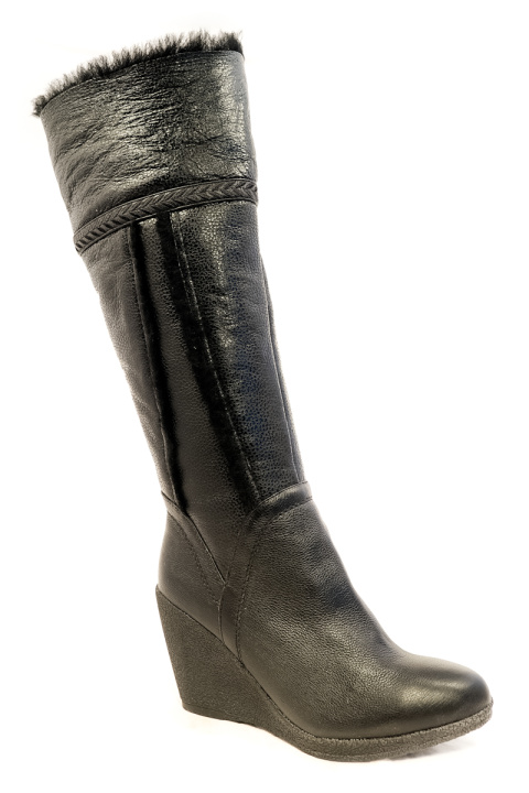 Сапоги . Артикул: Юр Elche EL-06108W-BLK