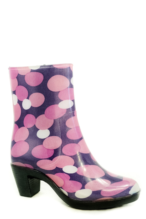 Сапоги . Артикул: OV Резина фиолет 