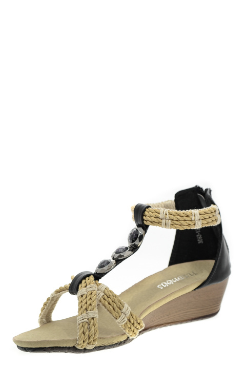 Босоножки . Артикул: OM FEEDINNIS 3663-13 BLACK