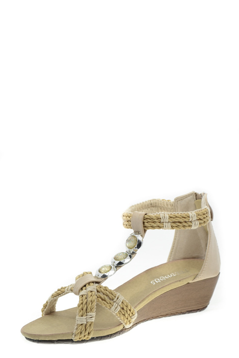 Босоножки . Артикул: OM FEEDINNIS 3663-13 BEIGE