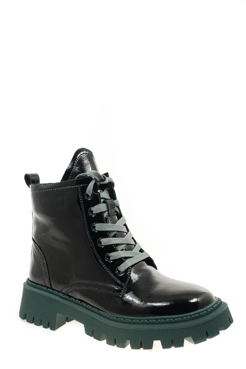 Ботинки Klasiya. Артикул: Klasiya A2309-K149 черный зеленый