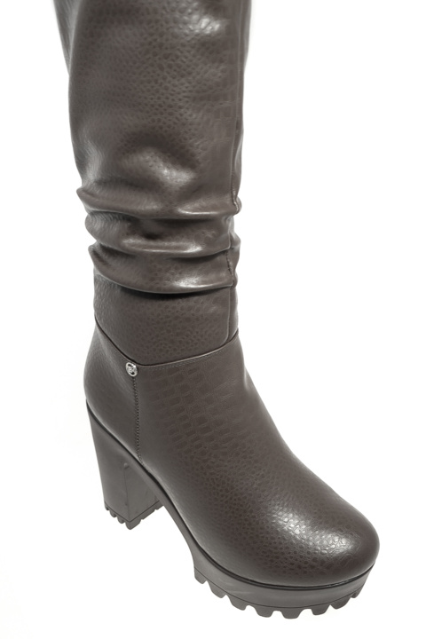 Сапоги Eiffello. Артикул: ARZ Eifello Y-12-5 brown