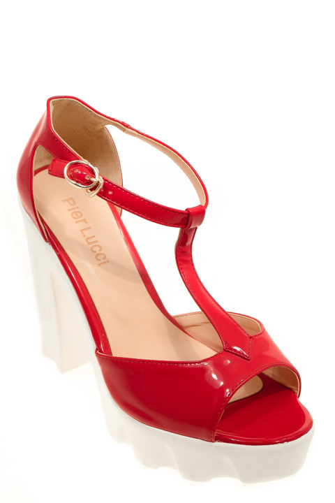 Босоножки . Артикул: ARZ Pier Lucci F18332 red