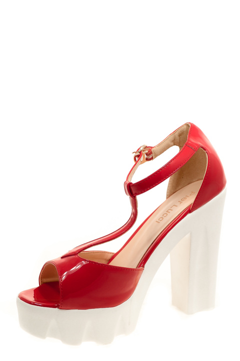 Босоножки . Артикул: ARZ Pier Lucci F18332 red