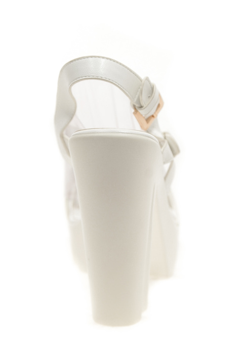 Босоножки Jenneffer. Артикул: ARZ Jennefer X338-M5079-3 white