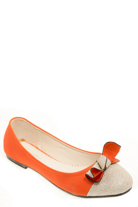 Балетки . Артикул: ARZ Meierlan K76-12 orange