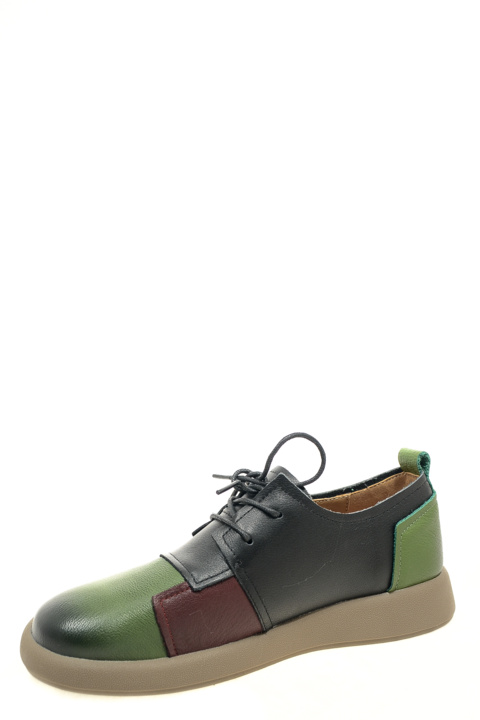 Туфли Klasiya. Артикул: Klasiya 3312-HL1 black green