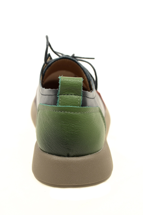 Туфли Klasiya. Артикул: Klasiya 3312-HL1 black green