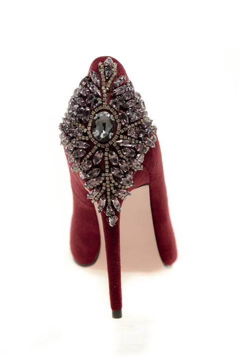 Туфли . Артикул: ARZ Jennefer JF-502 wine