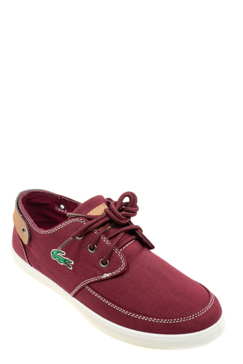 Кеды . Артикул: ARZ Lacoste 8811 bordo