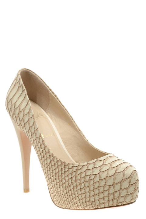 Туфли . Артикул: ARZ C.Louboutin E-241-11 apricot