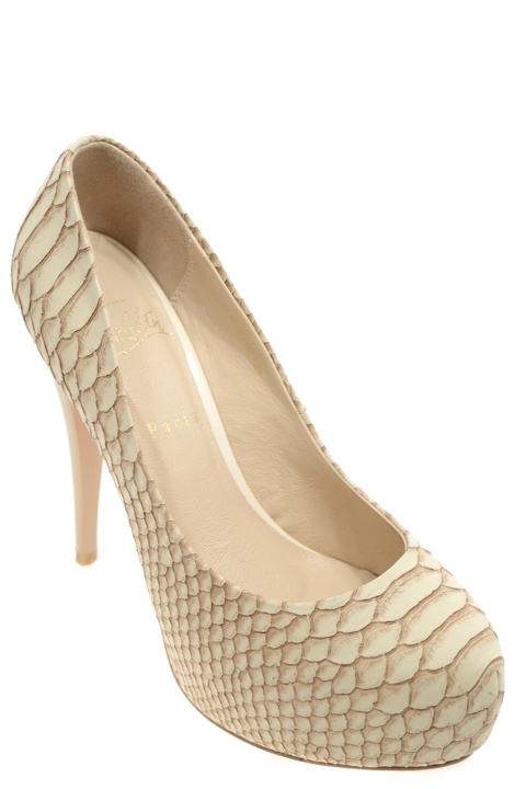Туфли . Артикул: ARZ C.Louboutin E-241-11 apricot