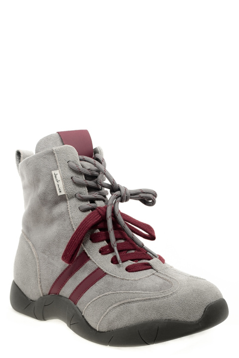 Ботинки Klasiya. Артикул: Klasiya 2835-1T-H1-R gray red