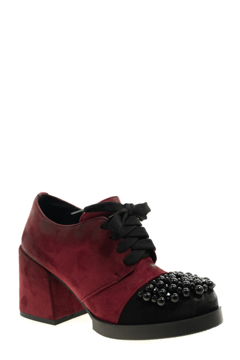Туфли Jenneffer. Артикул: ARZ Jenneffer GF-334 black winered