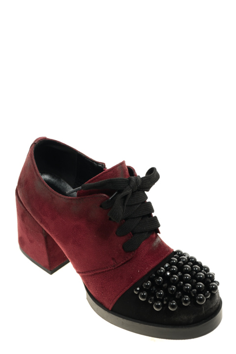 Туфли Jenneffer. Артикул: ARZ Jenneffer GF-334 black winered