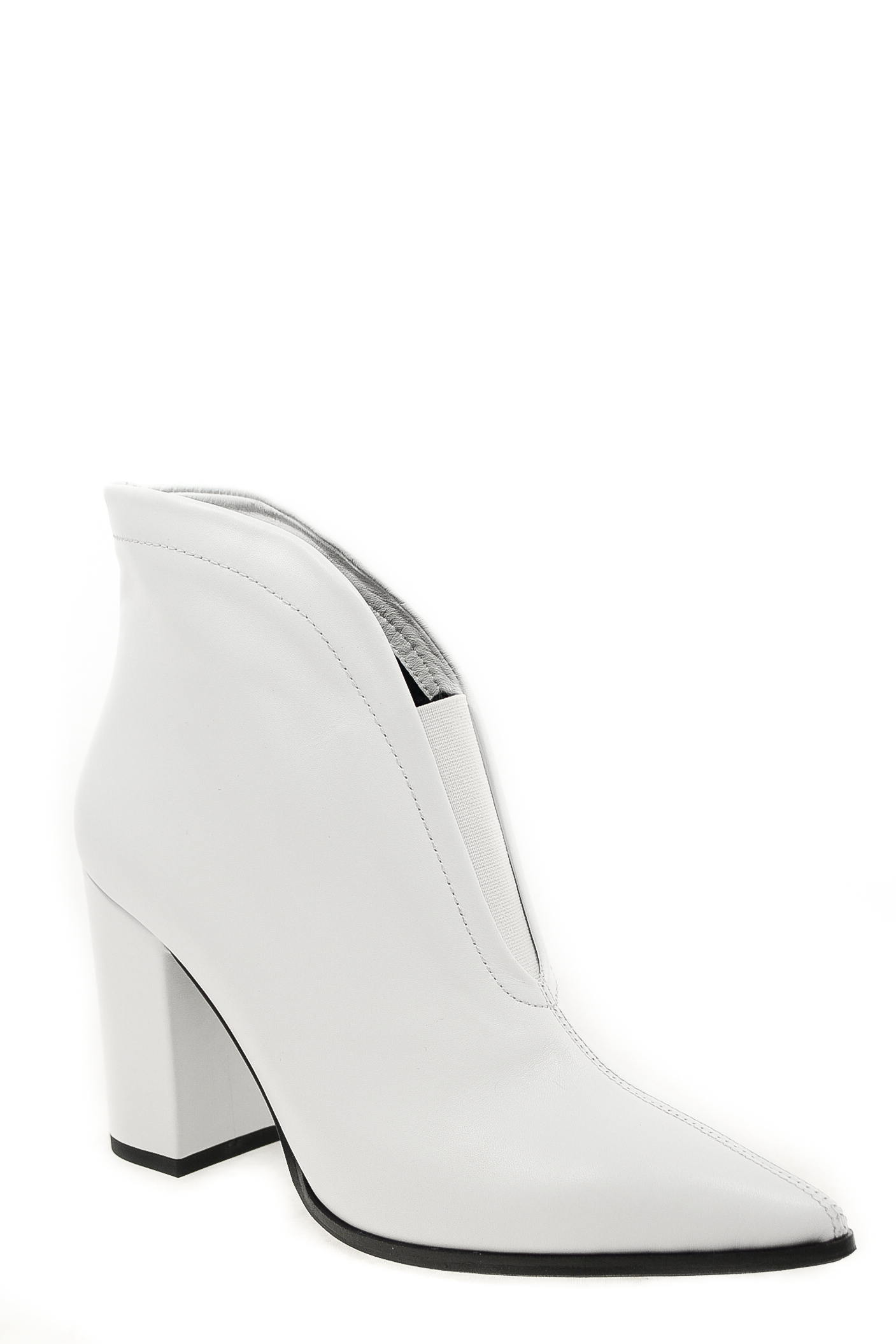 Ботинки натуральная кожа OM Magza 9053 white цвет белый.